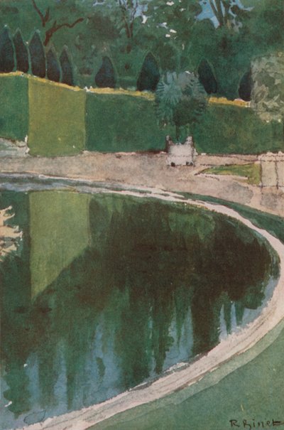 Basin of Latona, Versailles by Rene Binet
